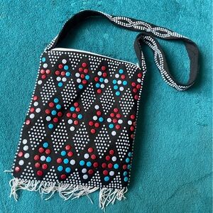 Plastic Beaded Mini Purse